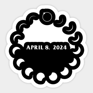 Total Solar Eclipse 2024 Sticker